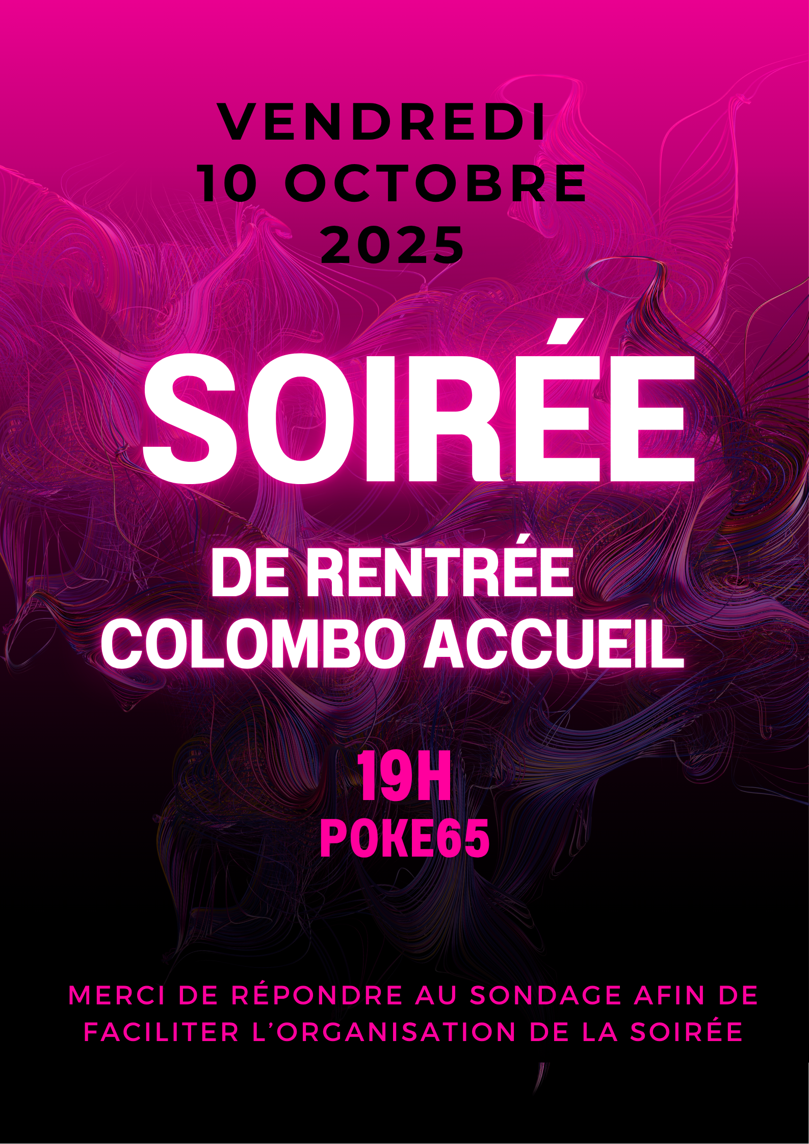 Soirée de rentrée Colombo Accueil